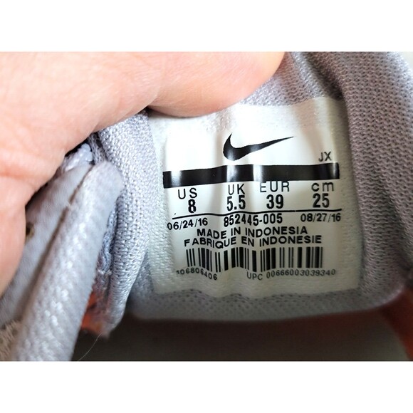 Nike Air MAX DYNASTY 2 Womens Running Sneakers Gray Mint Green 852445-005, 8 EUC - Picture 9 of 9